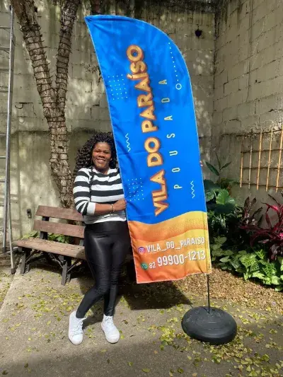 Empresa de Bandeira de Praia Imagem