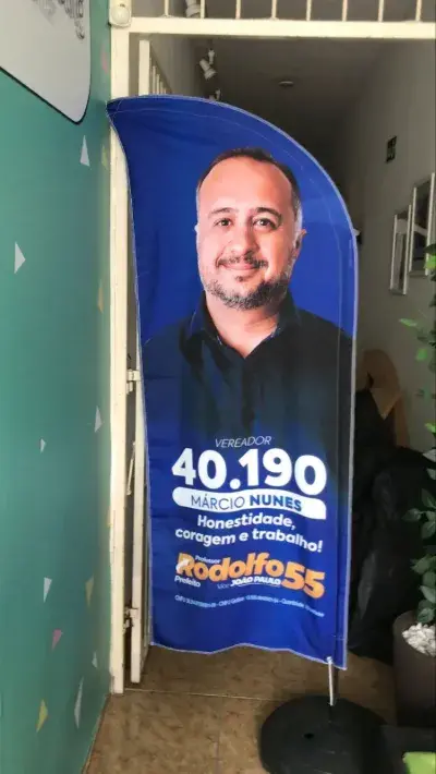 Wind Banner para campanha política Imagem